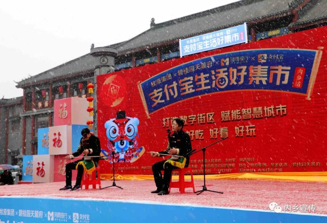 内乡：首届网红年货节火热开幕