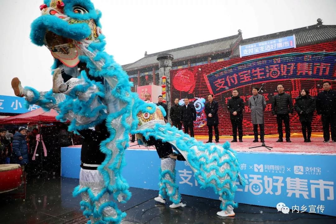 内乡：首届网红年货节火热开幕