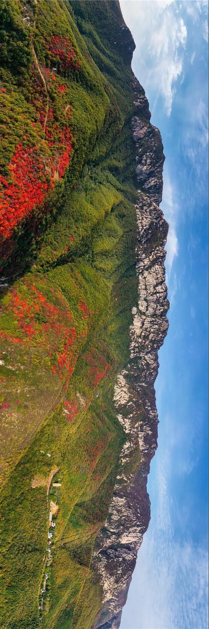 与秋色渲染的嵩山，来一次最美好的相遇