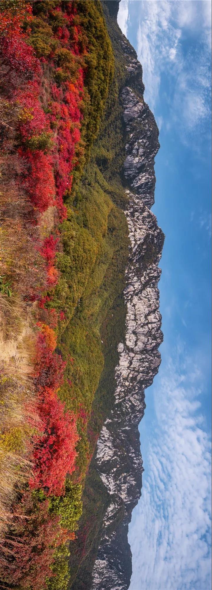 与秋色渲染的嵩山，来一次最美好的相遇