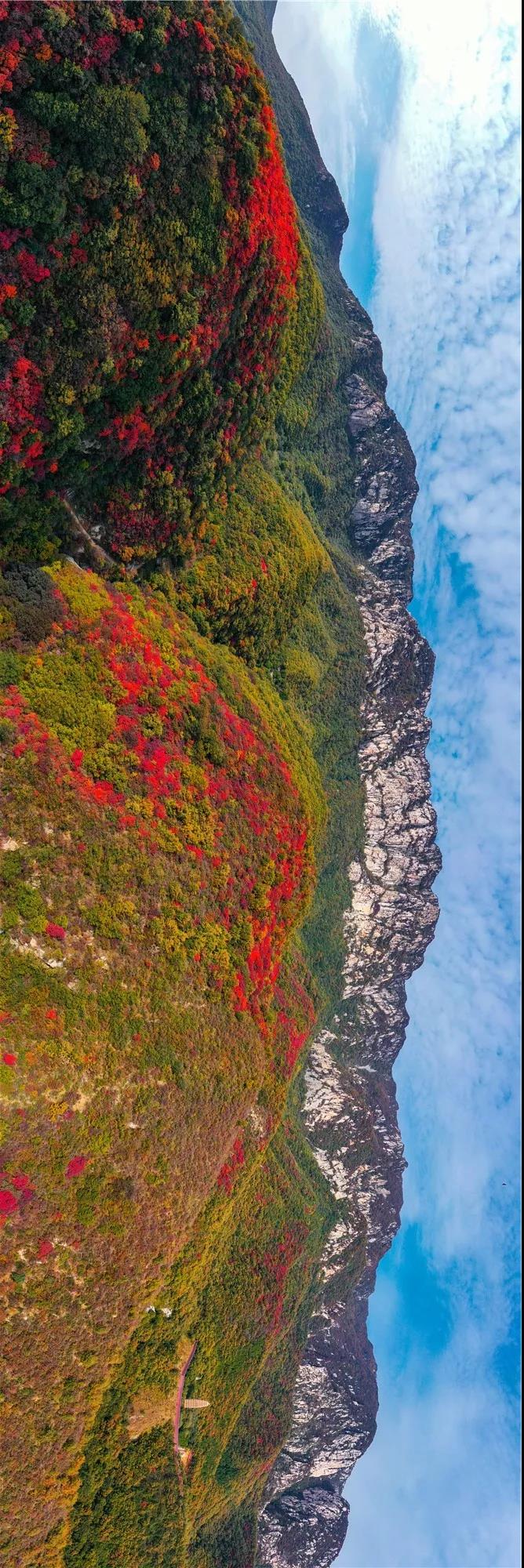 与秋色渲染的嵩山，来一次最美好的相遇