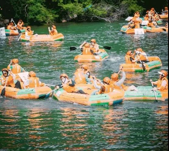 漂流无极限，盛夏避暑好去处！仰韶酒庄仙门山人气爆棚！