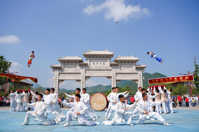 嵩山景区五一假期精彩不断，邀您速来打卡