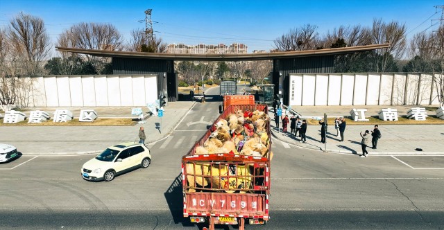 东天山骆驼队抵达黄河美岸·忆江南旅游度假区休整 豫疆文化交流盛典启幕 东天山骆驼队抵达黄河美岸·忆江南旅游度假区休整 豫疆文化交流盛典启幕